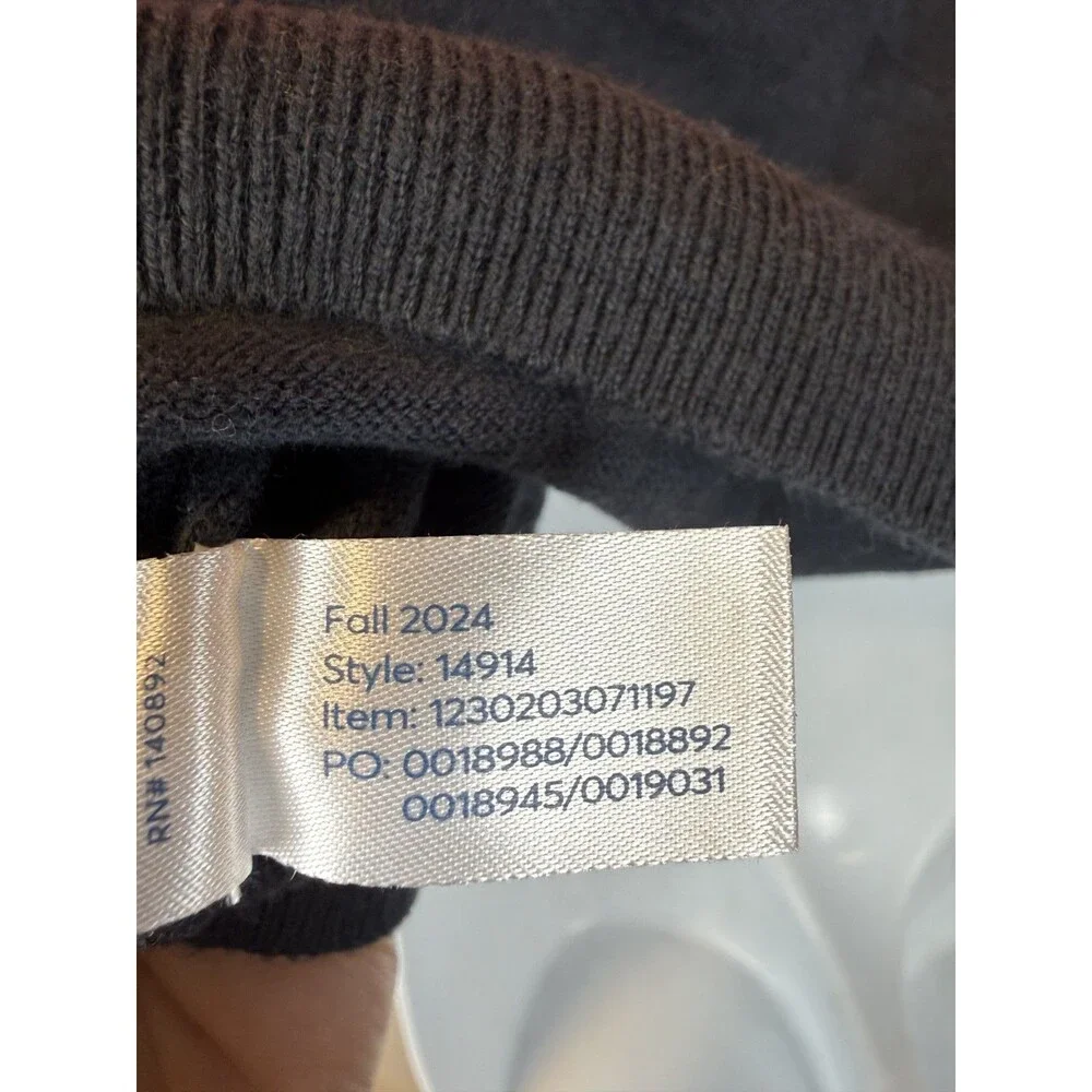Marine Layer XS  Sunset Icon Long Sleeve Crew Neck Sweater